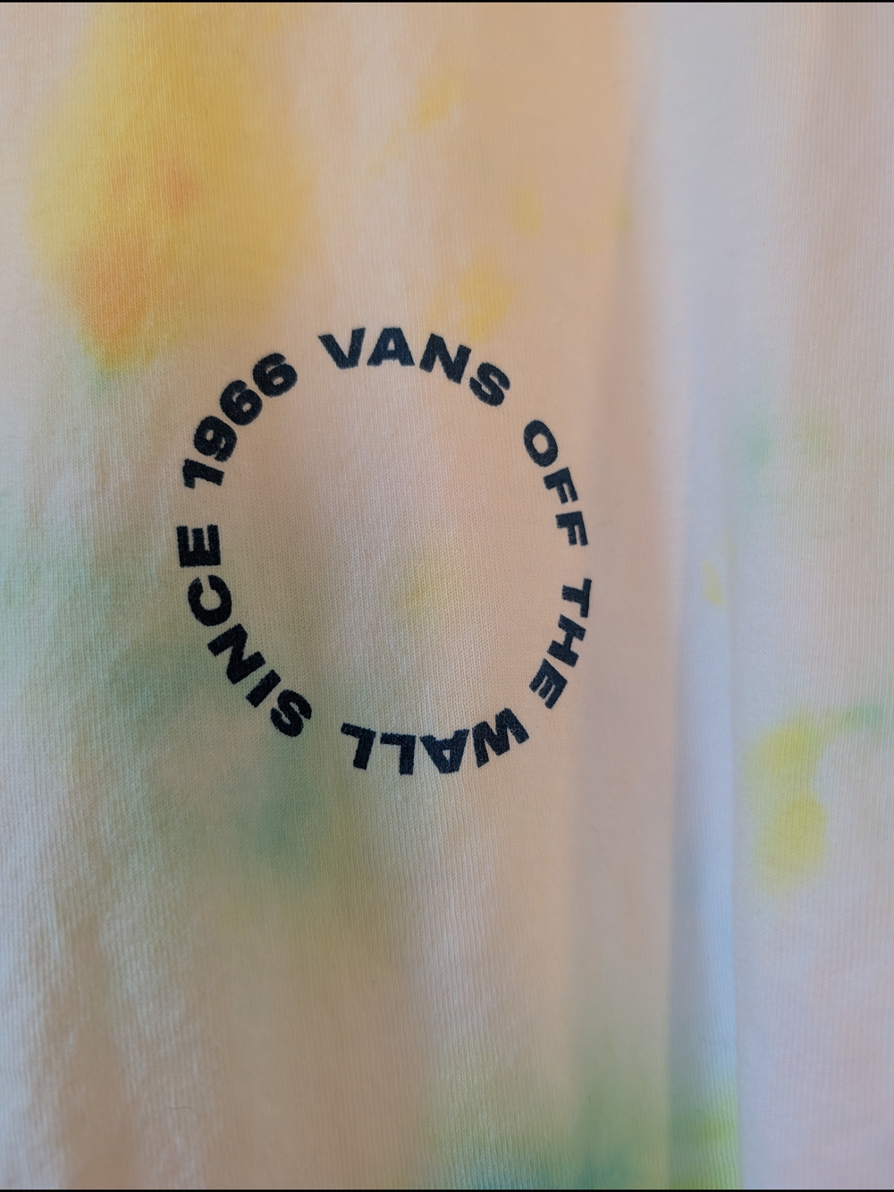 Vans Tie-Dye Short Sleeve Tee - Multicolor. - XL - Picture 4 of 4